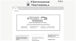 Desktop Screenshot of fastningenstrafikskola.se